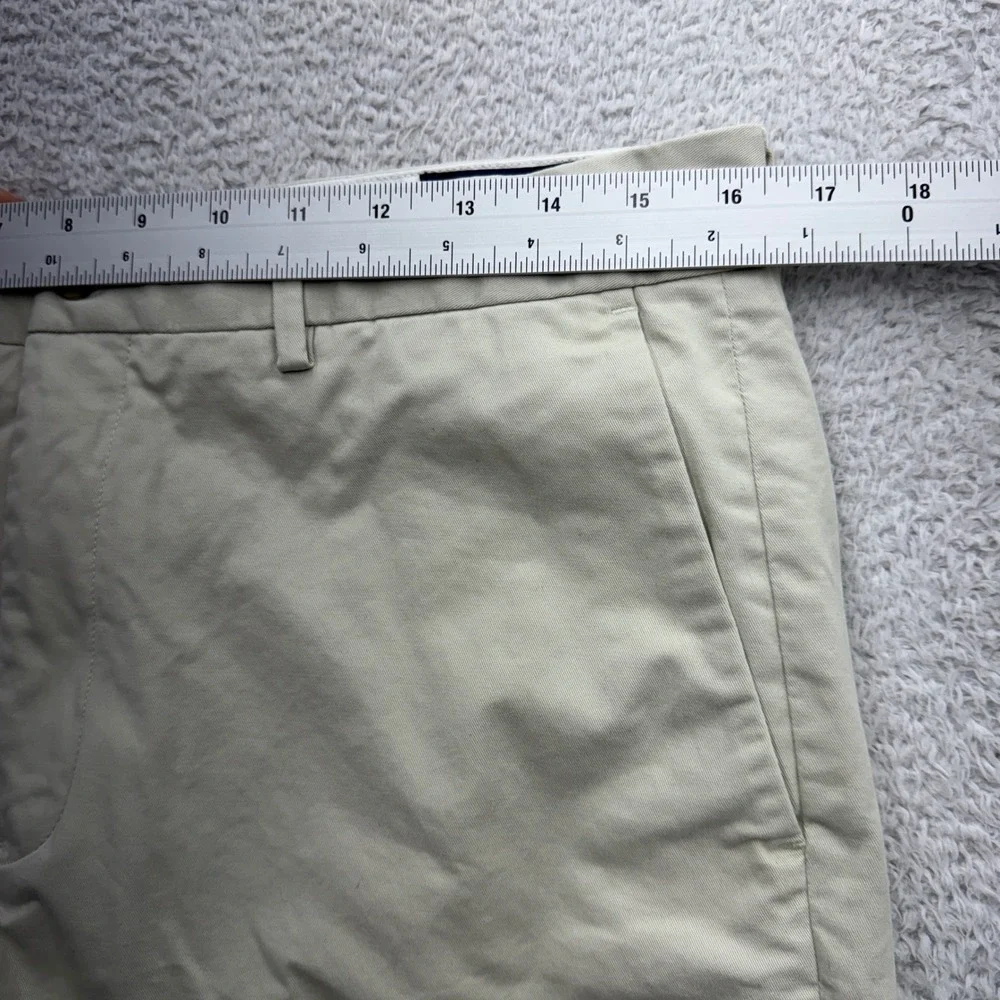 Polo Ralph Lauren Men 32 Khaki Tan Stretch Classic Fit Chino Shorts 11952